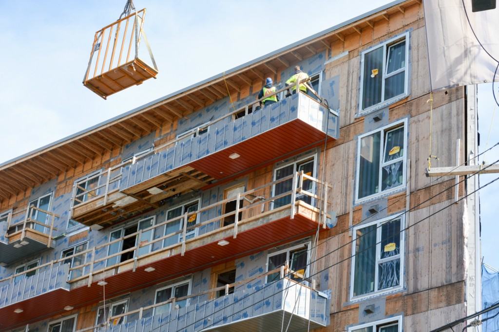 Green building tour for Earth Day at King Edward Villa in Vancouver, B.C. April 13, 2016.