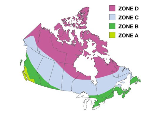 Canada's Energy Star Zones