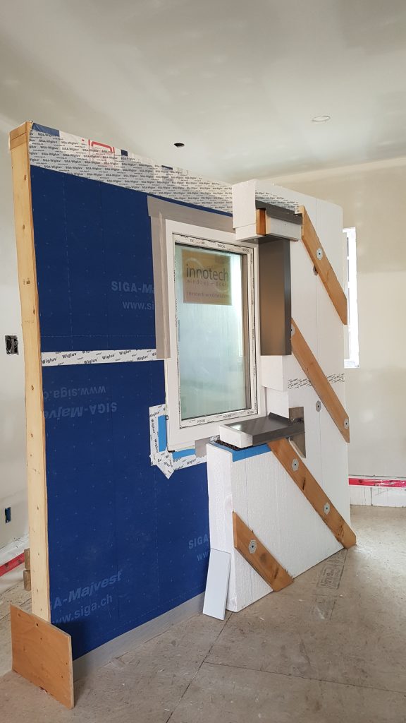 Passive House Wall Mock-Up